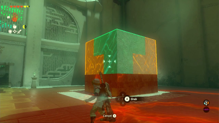 Zelda TotK Mayausiy Shrine T-shaped Block