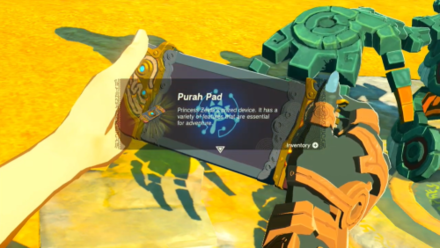 TotK Obtain the Purah Pad