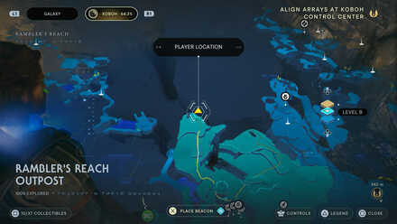 Fallen Order - Relter Egg Map Image