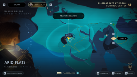 Fallen Order - Jedha Scroll Map Image