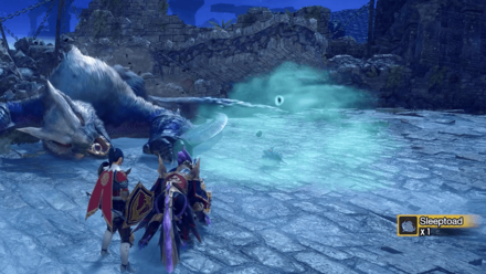 MH Rise - Use a Sleeptoad