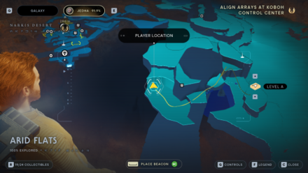 Fallen Order - Jedha Scroll Map Image