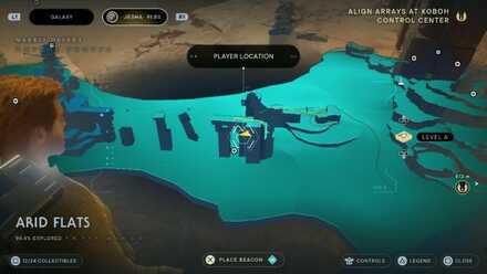 Fallen Order - Jedha Scroll Map Image