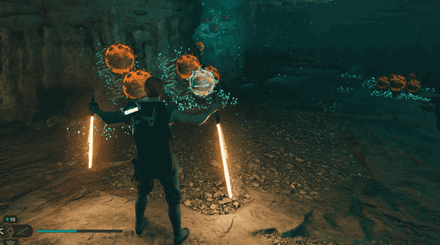 Star Wars Jedi Survior - Exploding Plants