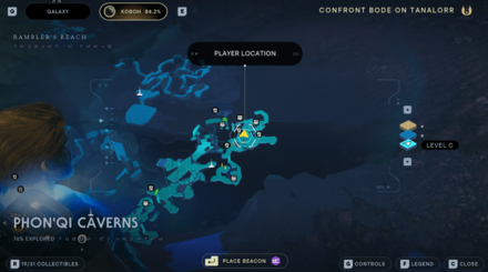 Star Wars Jedi Survivor - Prince Patren Map