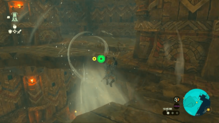 Tears of the Kingdom TOTK - Wind Temple Fourth Lock Step 3