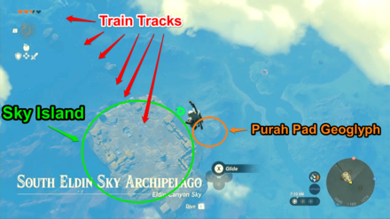 TotK - Purah Pad Geoglyph Sky Island