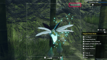 MH Rise - Check Subject in Photo Mode