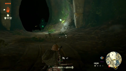 TotK Navigating Through the Mine Cave.png