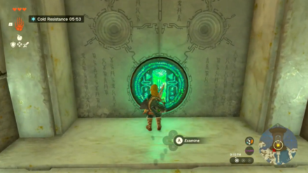 TotK Walk Up to the Closed Temple Door.png