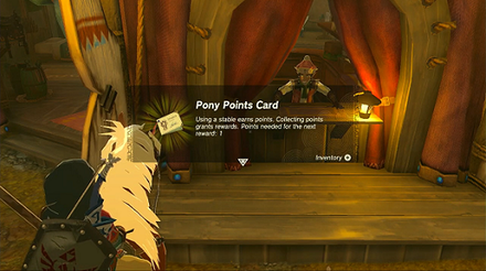 Zelda Tears of the Kingdom  ToTK - Stables Pony Points