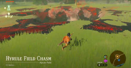 Zelda Tears of the Kingdom TOTK - Hyrule Field Chasm location
