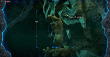 Zelda Tears of the Kingdom TOTK - Statue with raised arm