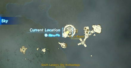 Zelda Tears of the Kingdom TotK - Glide Mask Map Location