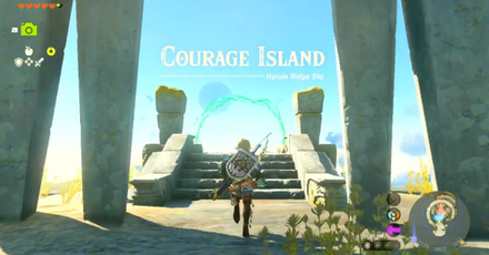 Zelda TotK - Courage Island Overworld Image