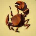 Legend of Zelda TOTK Blackened Crab