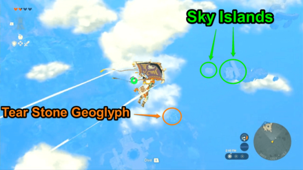 TotK - Tear Stone Sky Islands