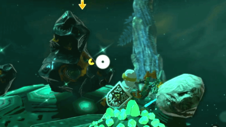 Strike Crystals on its Back