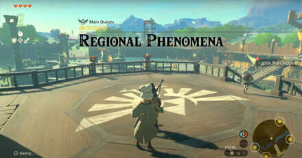 TOTK - How to Unlock Regional Phenomena
