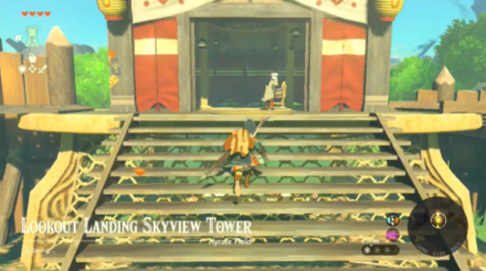 TotK Meet Purah at the Skyview Tower