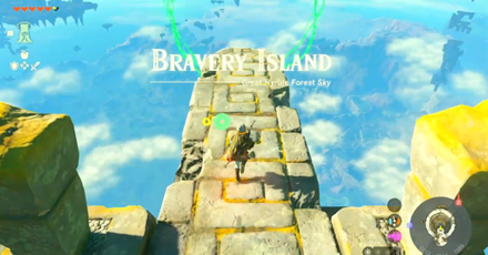 Zelda TotK - Bravery Island Overworld Image