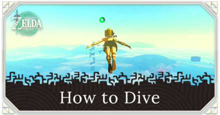 Zelda TOTK - How to Dive
