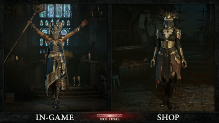 Diablo 4 - Purchase Cosmetics at the Shop