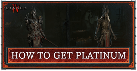 Diablo 4 - How to Get Platinum