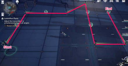 Honkai Star Rail - Luminflux Pyxis Day 1 Puzzle 3 Solution