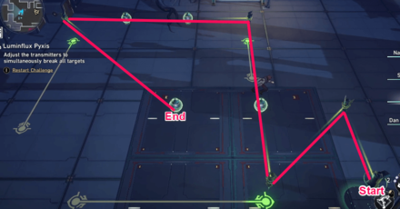 Honkai Star Rail - Luminflux Pyxis Day 2 Puzzle 2 Solution