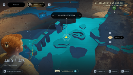 Fallen Order - Jedha Scroll Map Image