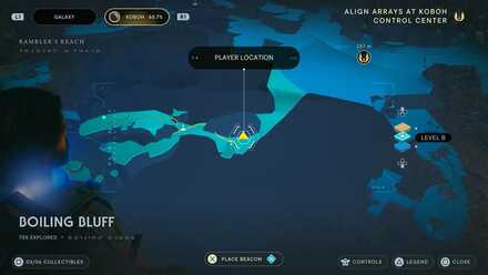 Fallen Order - Turgle, Saved Map Image