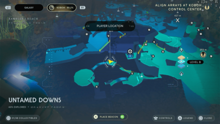 Fallen Order - Warning Sign Map Image