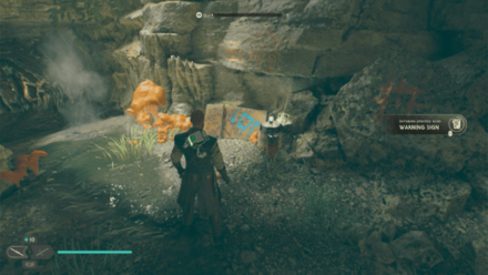 Fallen Order - Warning Sign In Game Image