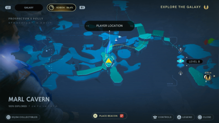 Fallen Order - Skill Point Map Image