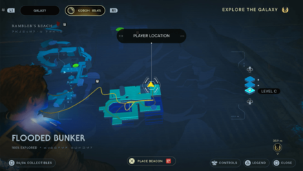 Fallen Order - Abandoned Water Filtration System Map Image