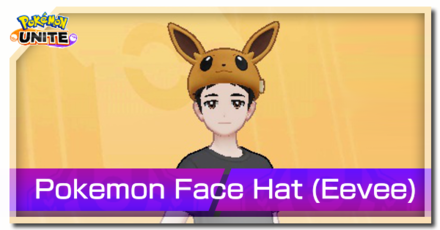 Pokemon UNITE - Pokemon Face Hat (Eevee) Banner