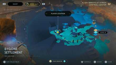 Fallen Order - Skill Point Map Image