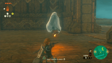 Tears of the Kingdom TOTK - Wind Temple 1st Chest 2