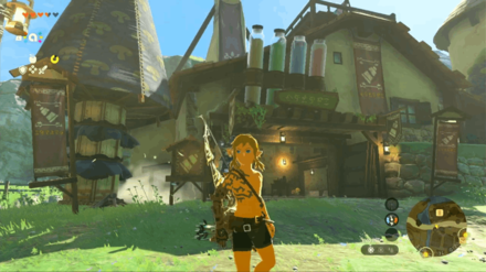 Zelda TotK - Kochi Dye Shop Overworld Image