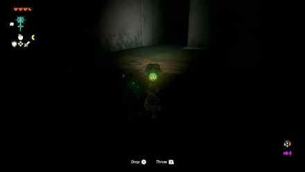 Zelda TotK Kikakin Shrine Left Hallway