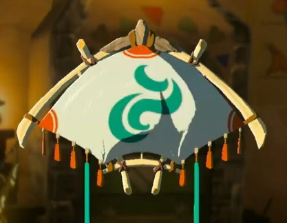 Zelda TotK - King of Red Lions Fabric