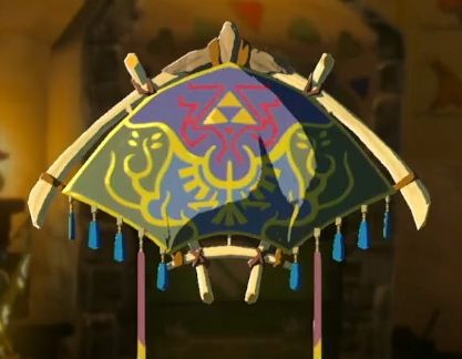 Zelda TotK - Princess of Twilight Fabric