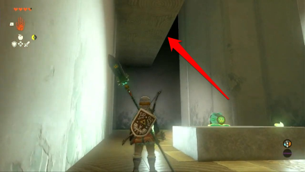 Zelda TotK Kikakin Shrine Ledge