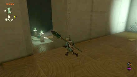 Zelda TotK Kikakin Shrine Lit Room