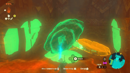 Tears of the Kingdom TOTK - Treasure Chest Inside Temple