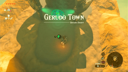 Tears of the Kingdom TOTK - Gerudo Town