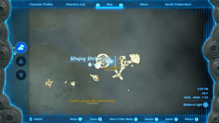 TOTK - Glide Mask Location