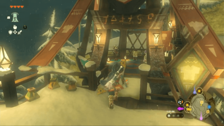 Zelda TotK - Snowquill Set Overworld