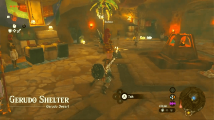 Tears of the Kingdom TOTK - Gerudo Shelter